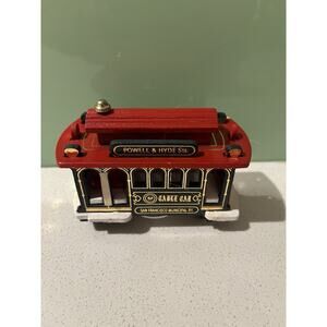 Vintage ‘94 San Francisco Cable Car Powell & Hyde Street Trolley Train Ornament